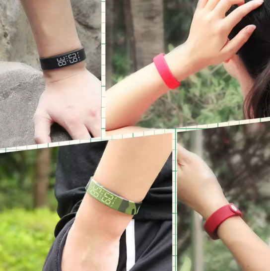 Pulsera Despertador Silenciosa LED
